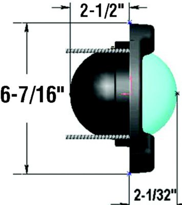 VENTURE SAIL BULKHEAD COMPASS